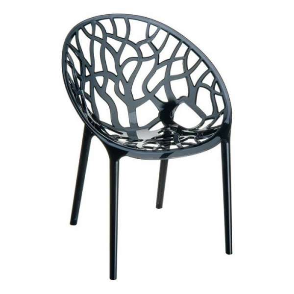 Chaise design en polycarbonate - Crystal 4 - 10