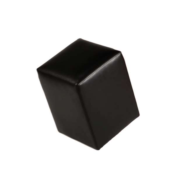 Pouf carré noir – Quadra - 10