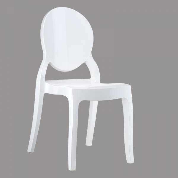 Chaise design Elizabeth Opaque en polycarbonate - 4