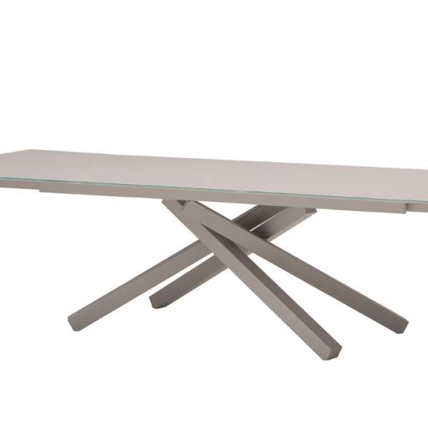 Table design en verre Péchino extensible Midj® 160cm x 90cm - 5
