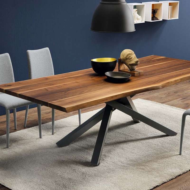 Table Mikado en Bois et Métal - Made in France