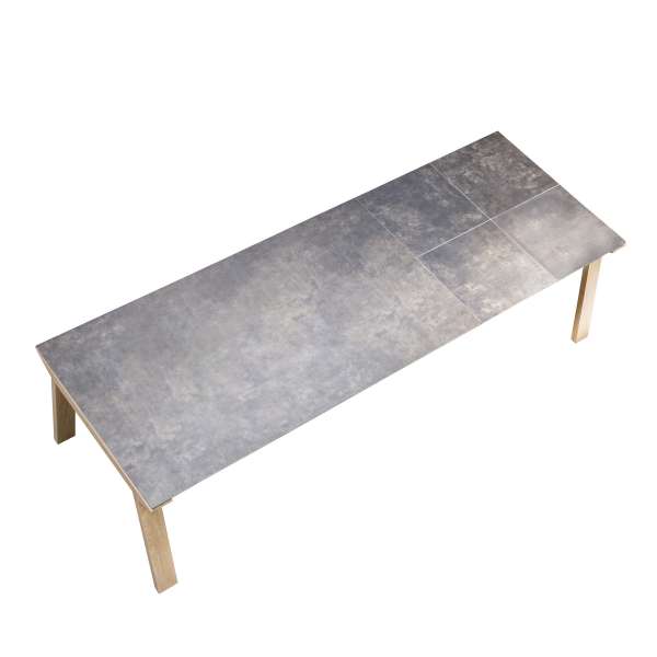 Table de salle à manger extensible en céramique rectangulaire - Cera concept V 9 - 9