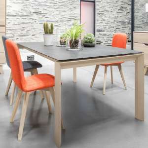Table de salle à manger extensible en céramique rectangulaire - Cera concept V