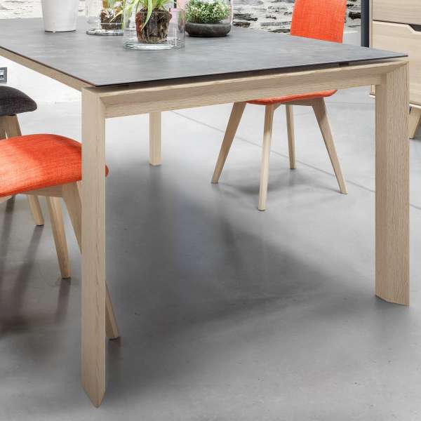 Table de salle à manger extensible en céramique rectangulaire - Cera concept V 10 - 10