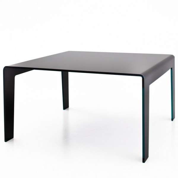 Table design rectangulaire ou carrée en verre - Frog Sovet® 5 - 5