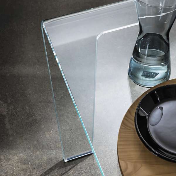Table design rectangulaire ou carrée en verre - Frog Sovet® 3 - 3