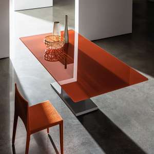 Table design extensible en verre - Palace Sovet®