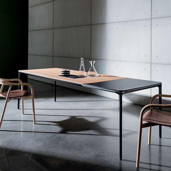 Table design extensible en bois - Slim Sovet® - 1