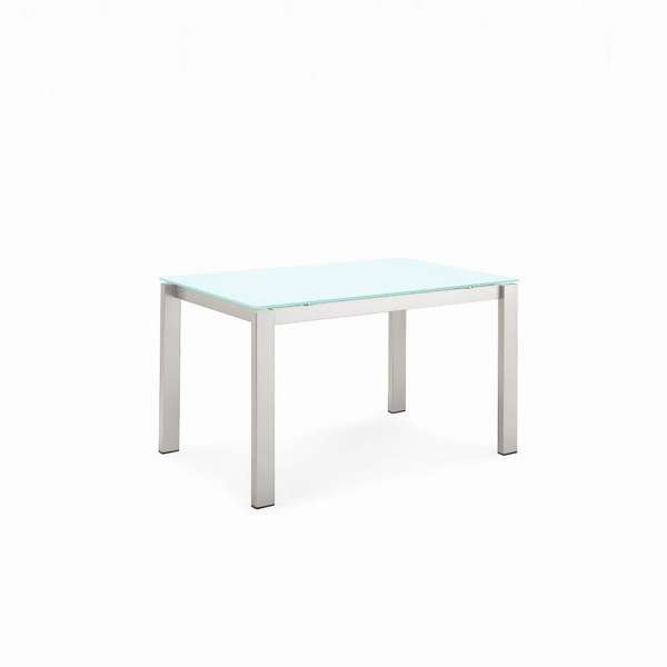 Table snack extensible en verre et métal - Baron Connubia® - 1
