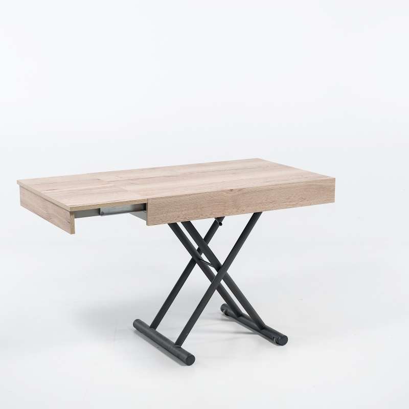 4x pieds de table hwc-h35, pour table à manger, pied de bureau, réglable en  hauteur 70-110cm ~ blanc - Conforama