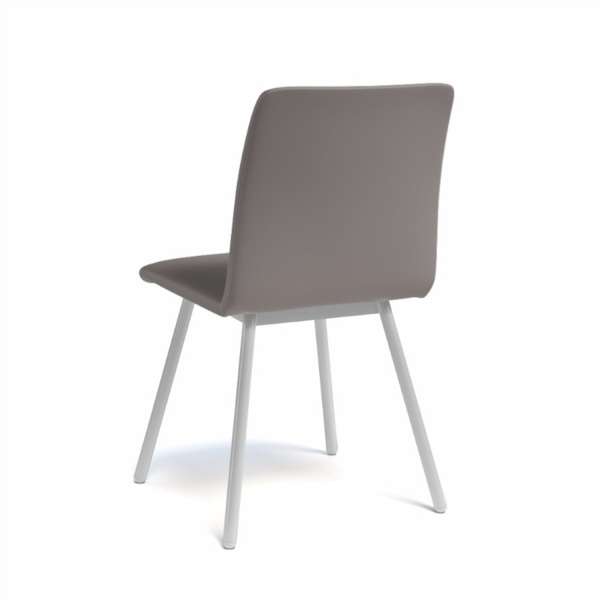 Chaise de salle à manger en métal et synthétique - Pisa - 10