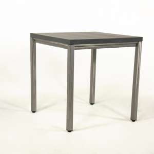 Table haute carrée achat en ligne la qualité au meilleur Table haute de cuisine carrée en métal et stratifié Quinta