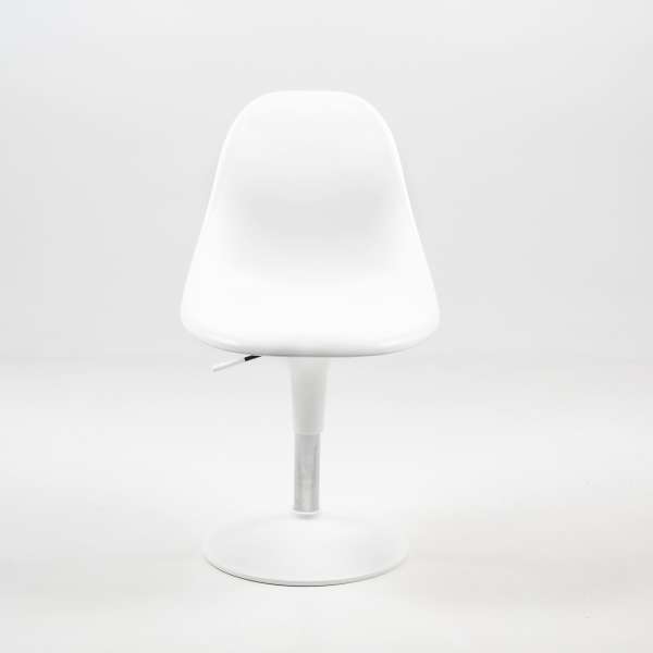 Chaise réglable et pivotante design blanche - Harmony - 4