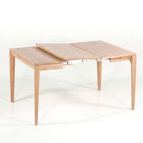 Table console en bois massif avec allonges made in France - Buzz - 9
