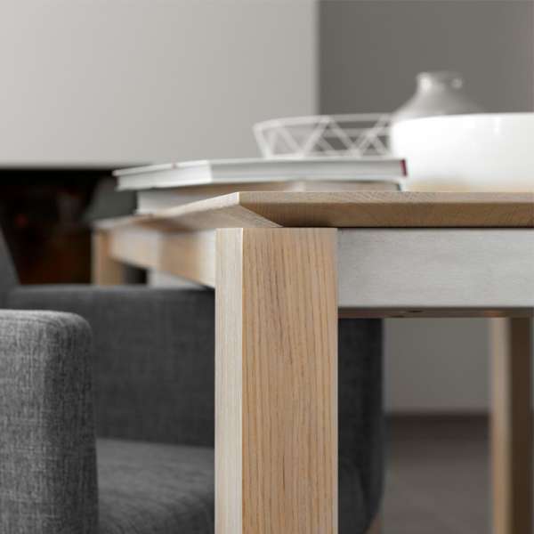 Table scandinave en bois massif - Oxford Mobitec® - 3