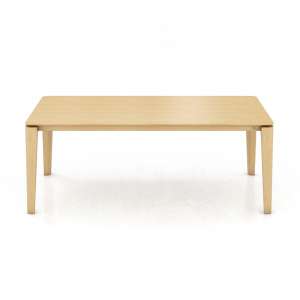 Table moderne en bois massif marron clair - Oxford Mobitec®