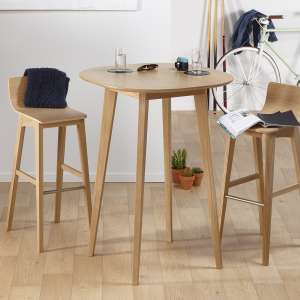 Table hauteur 110 cm style scandinave en bois massif fabrication française - S8