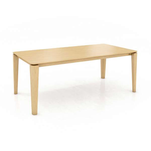 Table de salle à manger moderne en bois massif - Oxford Mobitec® - 2