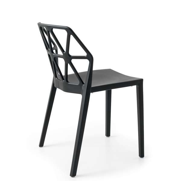 chaise design empilable en plastique polypropylène - Alchemia Connubia - 7