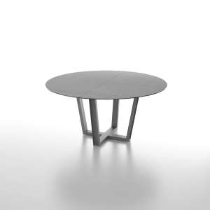 Table ronde design avec plateau en céramique - Viktor