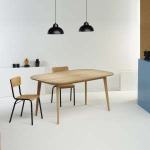 Table scandinave en bois massif naturel fabrication française - S14