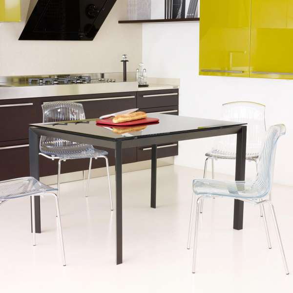 Chaise moderne en polycarbonate transparent - Allegra - 26