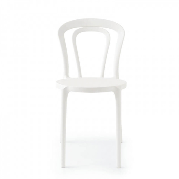 chaise blanche pour extérieur style bistrot - Caffè - 7