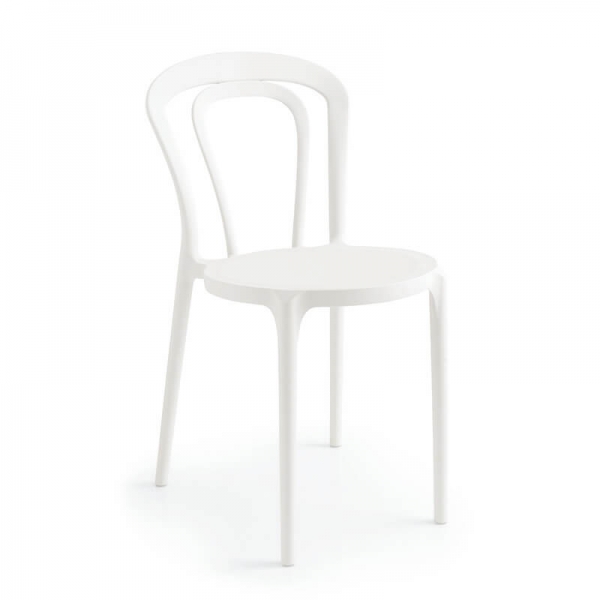 chaise blanche pour jardin - Caffè - 9