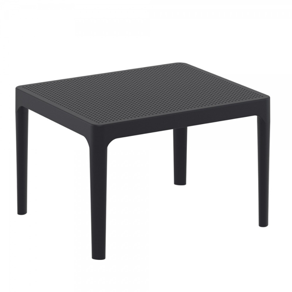 petite table basse noire pour terrasse Sky 109 - 19
