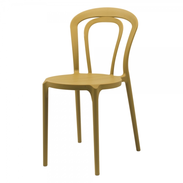 chaise de jardin polypropylène jaune - Caffè - 2