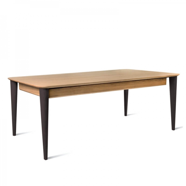 Table en bois massif fabrication française style rétro - Sixties - 6
