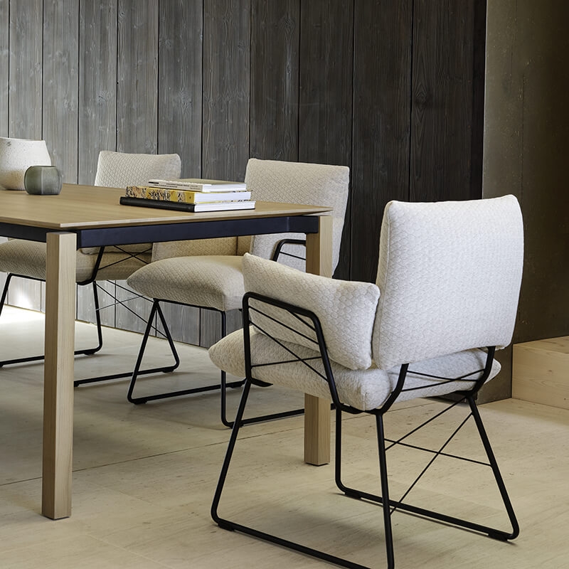Fauteuils de Table Confortables et Design