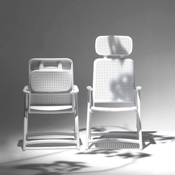 Fauteuil de jardin pliant en polypropylène réglable - Aqua Marina - 18