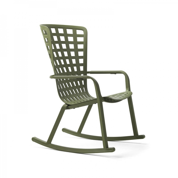 Rocking-chair design réglable en polypropylène - Folio