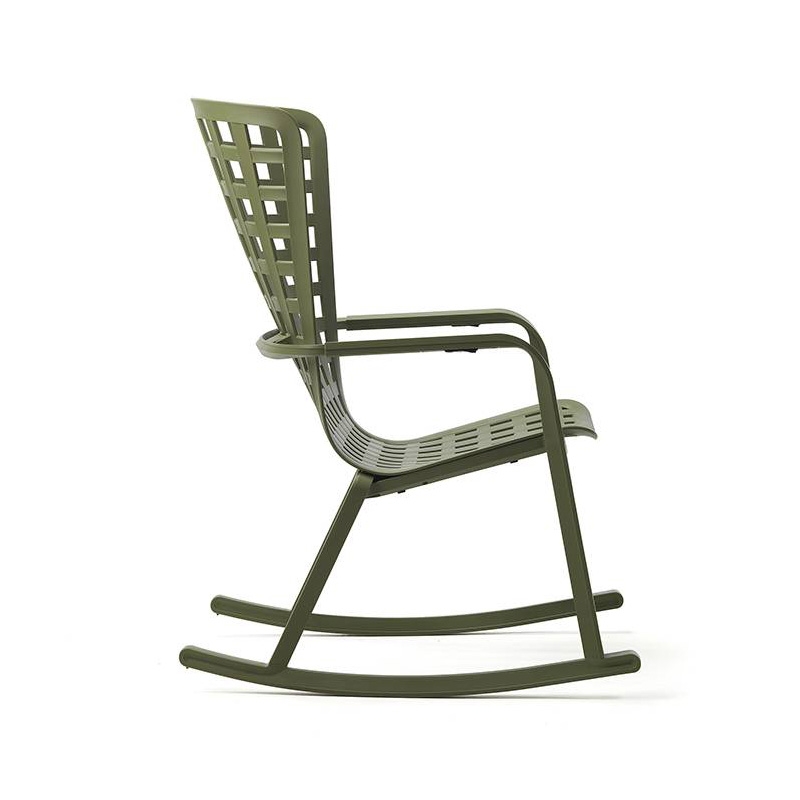 Rocking-chair design extérieur réglable en polypropylène ...