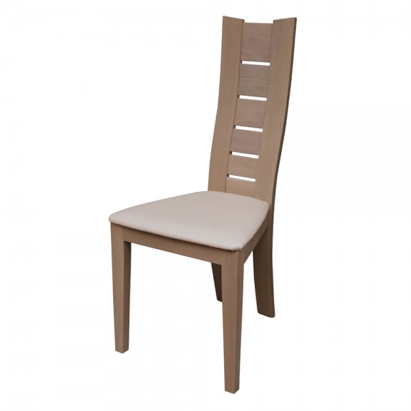 Chaise contemporaine à barreaux en bois massif - Anis 1450 - 5