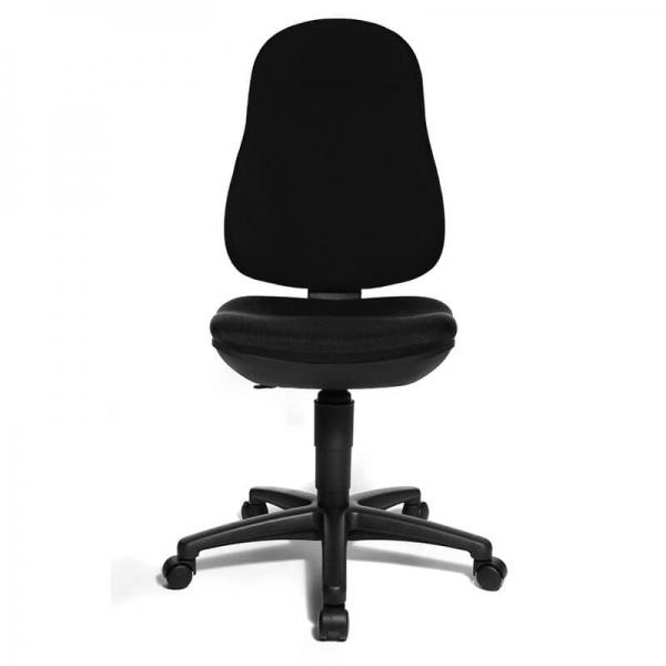 Siège de bureau noir réglable en hauteur pour bureau – Support P - 13