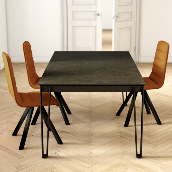 table rectangulaire en céramique moderne - 2
