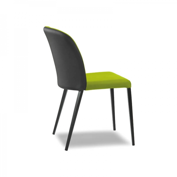 Chaise moderne noire et verte  - 7