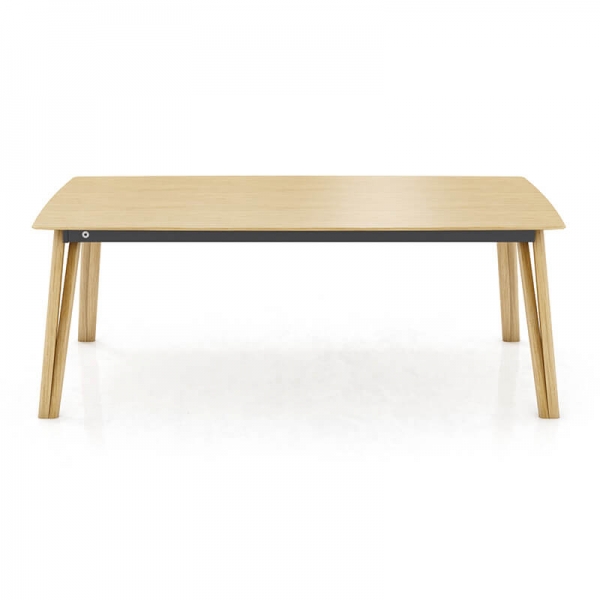 Table en bois massif extensible pieds épingle - Rennes Mobitec - 3