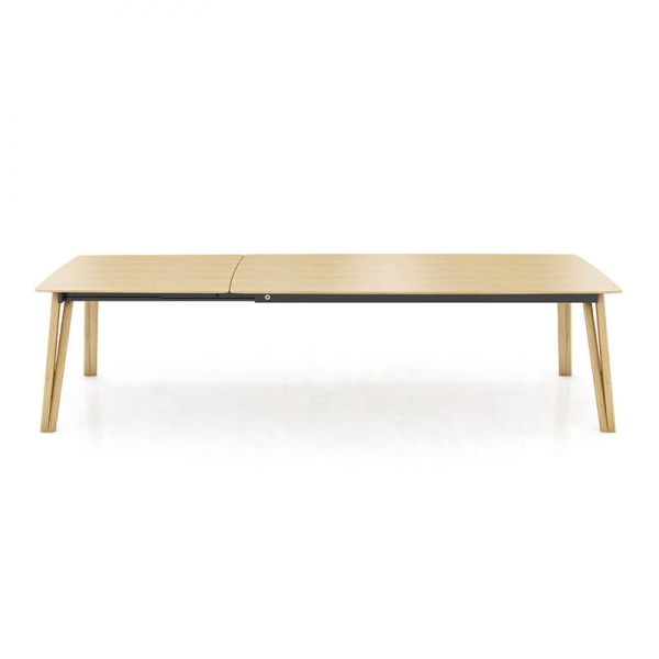 Table en bois massif extensible pieds épingle - Rennes Mobitec - 5