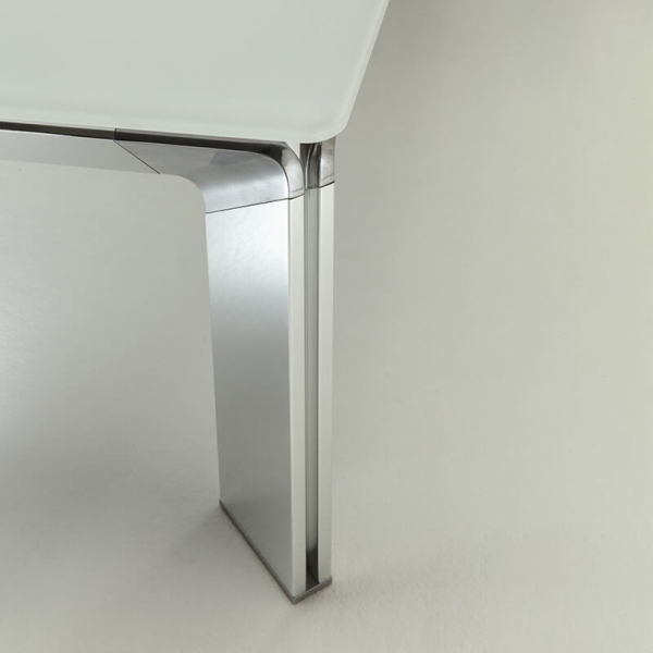 Table basse carrée fabrication italienne en verre trempé - Class - 2