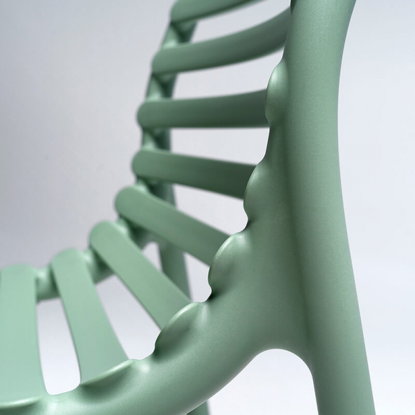 Chaise de jardin design empilable de fabrication Italienne - Doga bistrot - 26