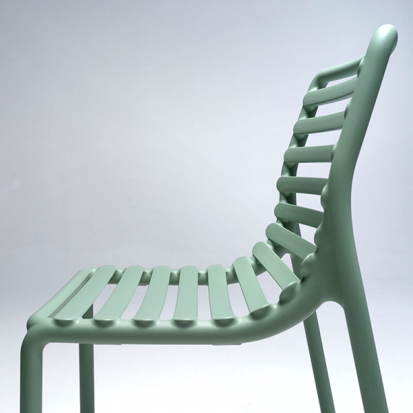 Chaise de jardin design empilable de fabrication Italienne - Doga bistrot - 28