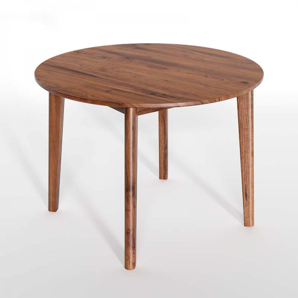 Table ronde extensible en bois style scandinave de fabrication danoise - SM120 - 2