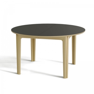 Table ronde extensible en stratifié conçue au Danemark - SM112