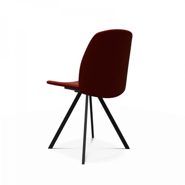 Chaise en synthétique pivotante fabrication belge - Figaro - 4