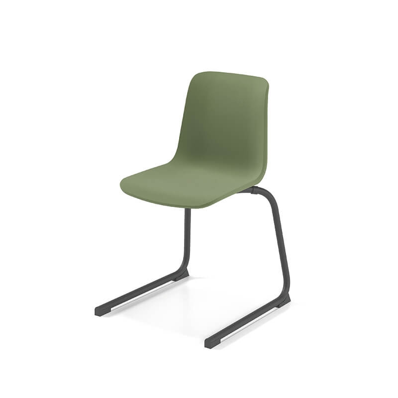 Couvre-pied de chaise flexible (C38, noir) - Caps and Buffers B.V.