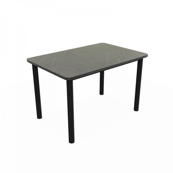 Petite table rectangle en stratifié fabriquée en Belgique - Lustra