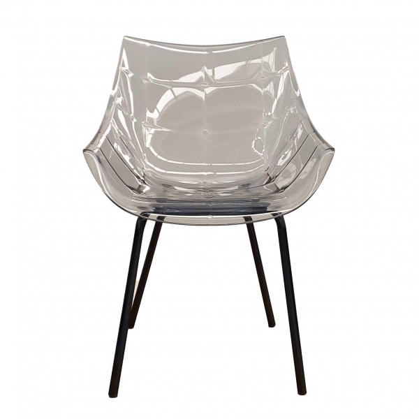 Chaise design transparente fabriquée en Italie - Première - 2